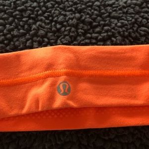 Orange Lululemon headband